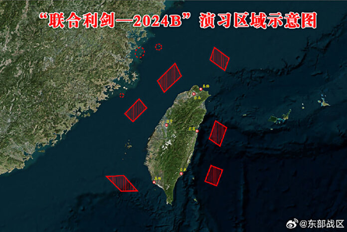 CHINA-TAIWAN-MILITARY-DRILLS